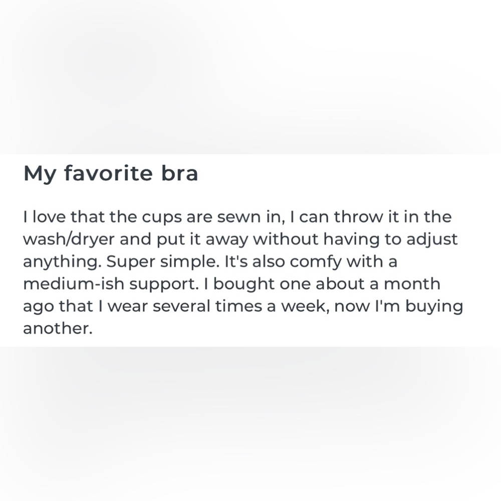 Jockey NWOT Sewn-In Breathable Stretchy Molded Cup Seamfree Wire Free Bralette - Picture 7 of 9
